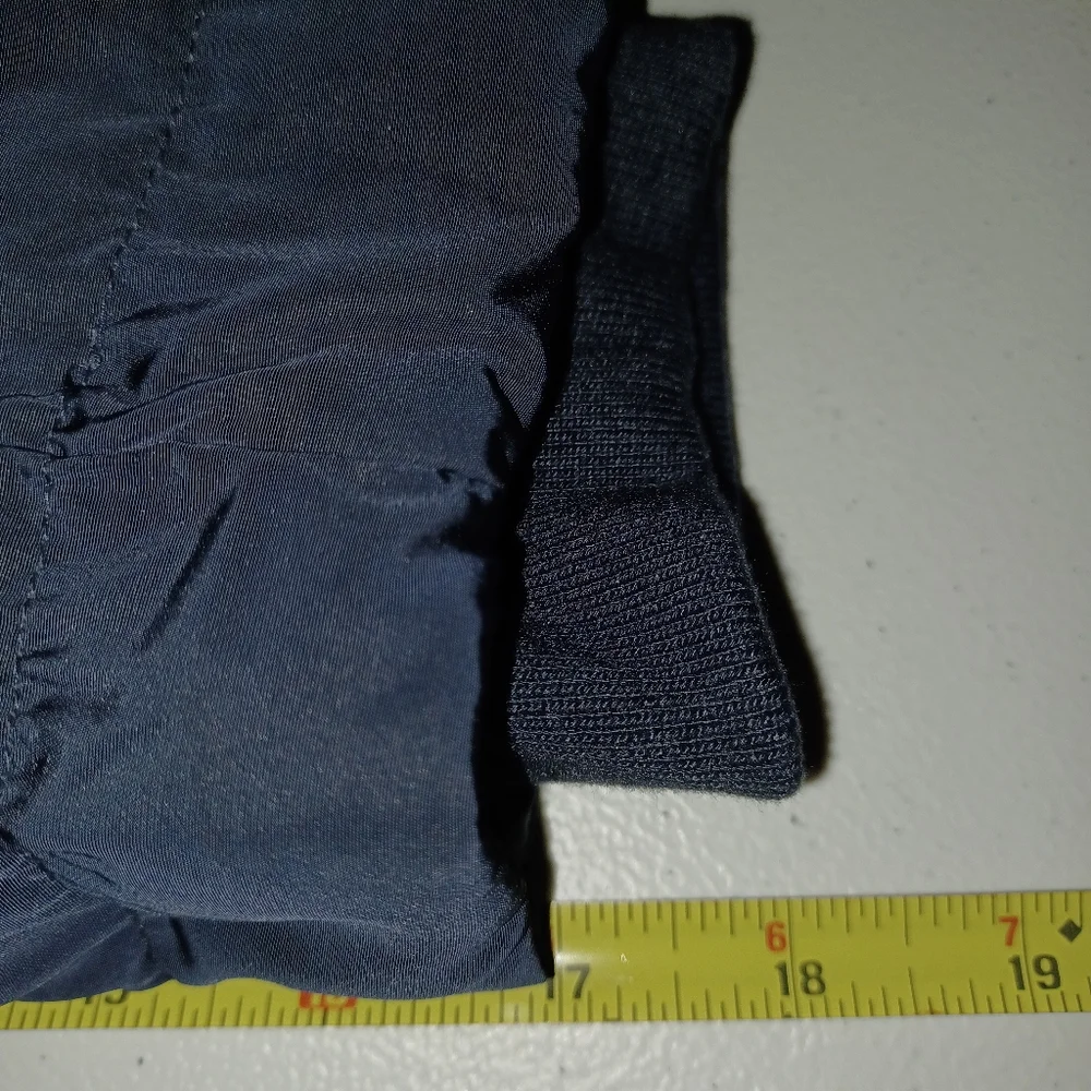 Talbots Dark Blue Puffer Coat with Faux Fur Hood - Picture 10 of 13